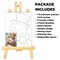 "Whimsical Snowman" DIY Canvas Art Kit, Adult Beginner, Acrylic Paint Size 11x14 inch
